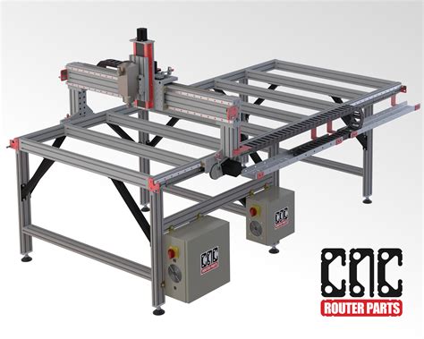 cnc router parts 4 x 8 pro kit|4x8 cnc router table.